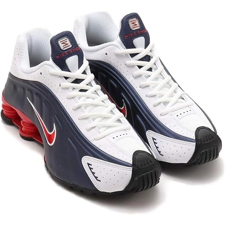 Amazon | [ナイキ] ショックス R4 W SHOX R4 ホワイト/クリーム/レッド